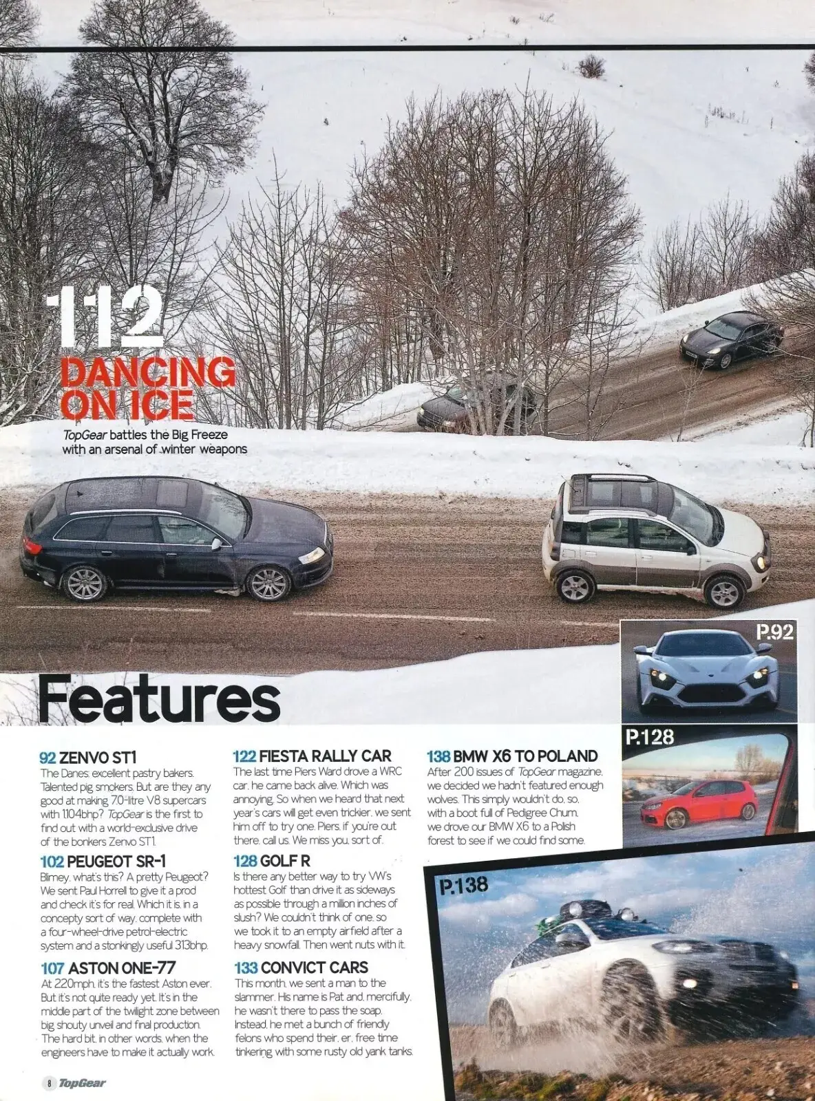 BBC Top Gear Magazine: Issue #201, Zenvo ST1, Aston One-77, BMW X6, Feb 2010 - image 2 | Free standard UK delivery included | Discount Quality Products