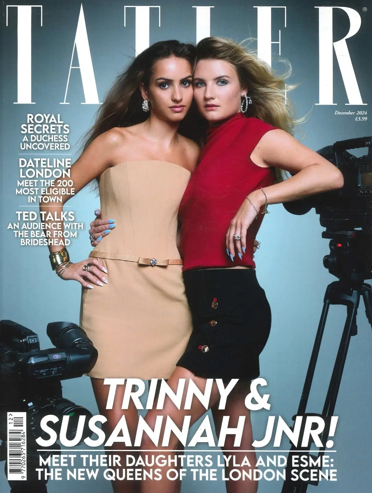 TATLER Magazine: Trinny &amp; Susannah Jr, Royal Secrets, Bob Marley Heir, Dec 2024