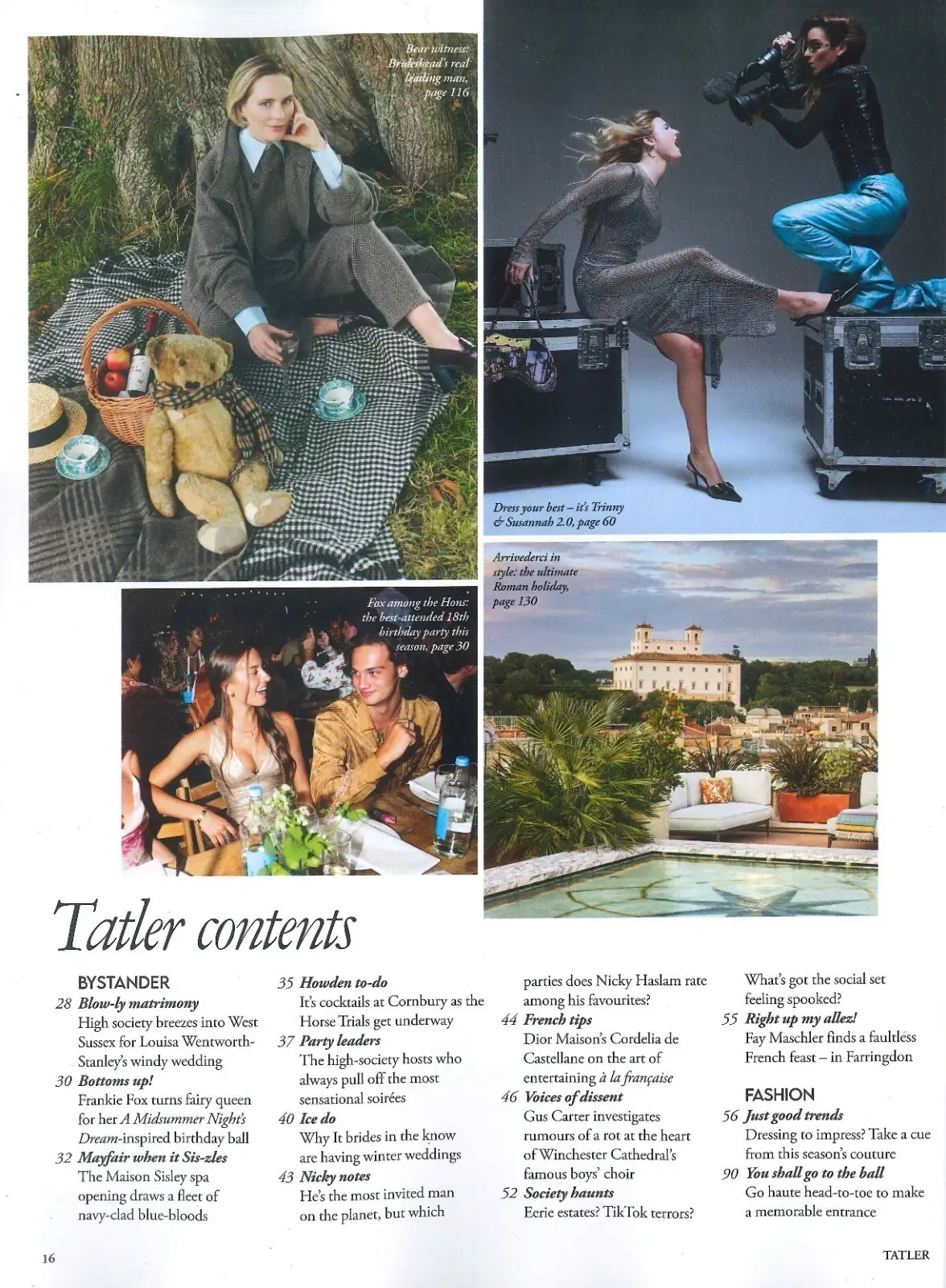 TATLER Magazine: Trinny & Susannah Jr, Royal Secrets, Bob Marley Heir, Dec 2024 - image 2 | Free standard UK delivery included | Discount Quality Products