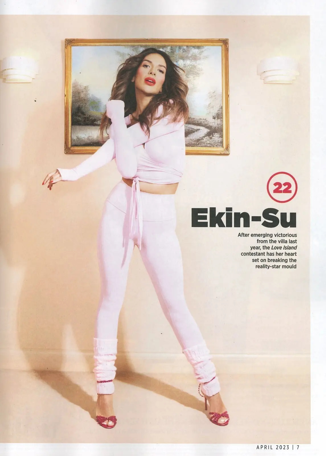 Women's Health Magazine, Ekin-Su, Lisa Snowdon, Tina Craig, Fitness, April 2023 - image 3 | Free standard UK delivery included | Discount Quality Products