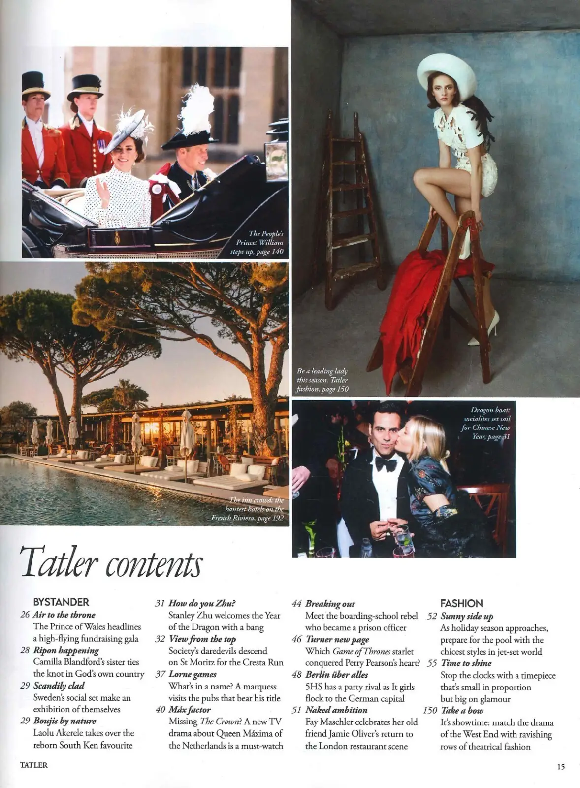 TATLER Magazine: Prince William, Queen Máxima, Wedding Guide, Fashion, May 2024 - image 2 | Free standard UK delivery included | Discount Quality Products