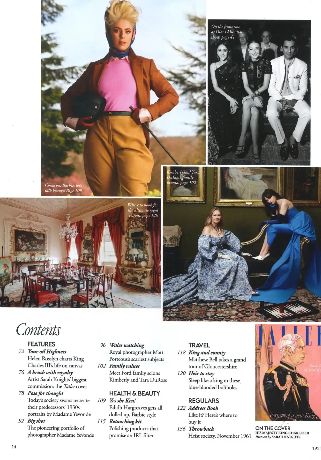 TATLER Magazine King Charles Portrait, Kate Middleton, Prince William, July 2023 - image 3 | Free standard UK delivery included | Discount Quality Products