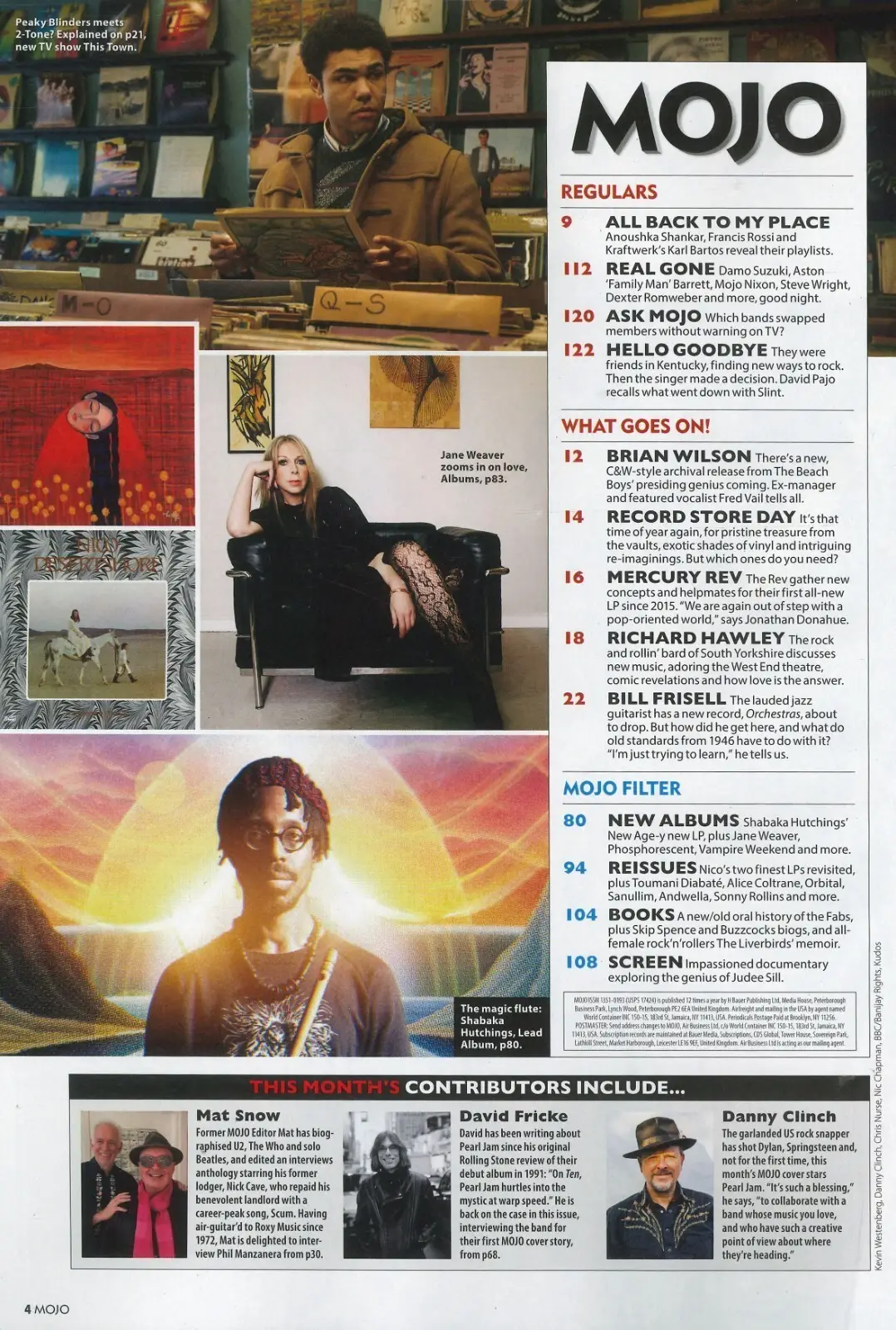 Mojo Magazine: Free CD, Pearl Jam, Jimi Hendrix, David Bowie, Rock, May 2024 - image 3 | Free standard UK delivery included | Discount Quality Products