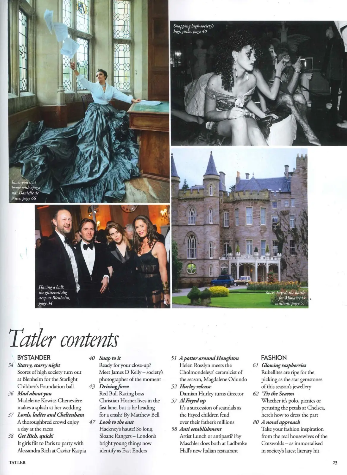 TATLER Magazine: Danielle de Niese, Damian Hurley, Christian Horner, June 2024 - image 2 | Free standard UK delivery included | Discount Quality Products