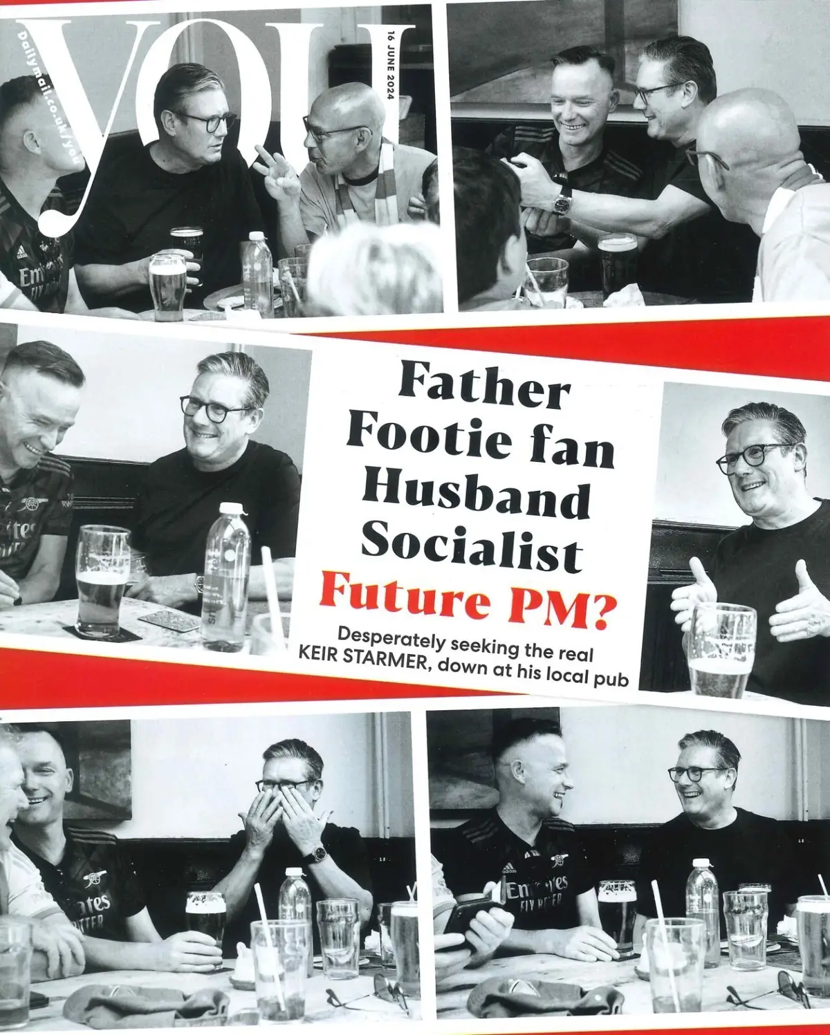 You Magazine: Future PM? Keir Starmer, Adrian Lukis, Amalfi, Fashion, 16.6.24