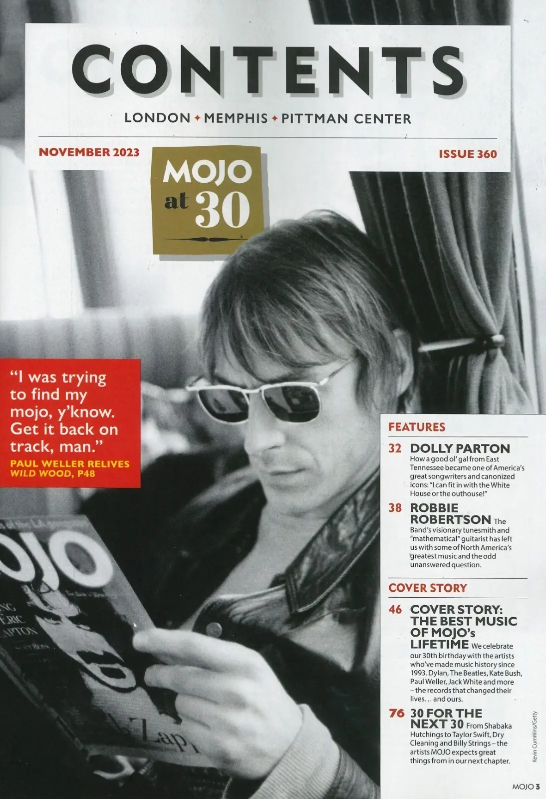 Mojo Magazine: 30th Anniversary Issue, Free 15-Track CD, Bob Dylan, Nov 2023 - image 2 | Free standard UK delivery included | Discount Quality Products
