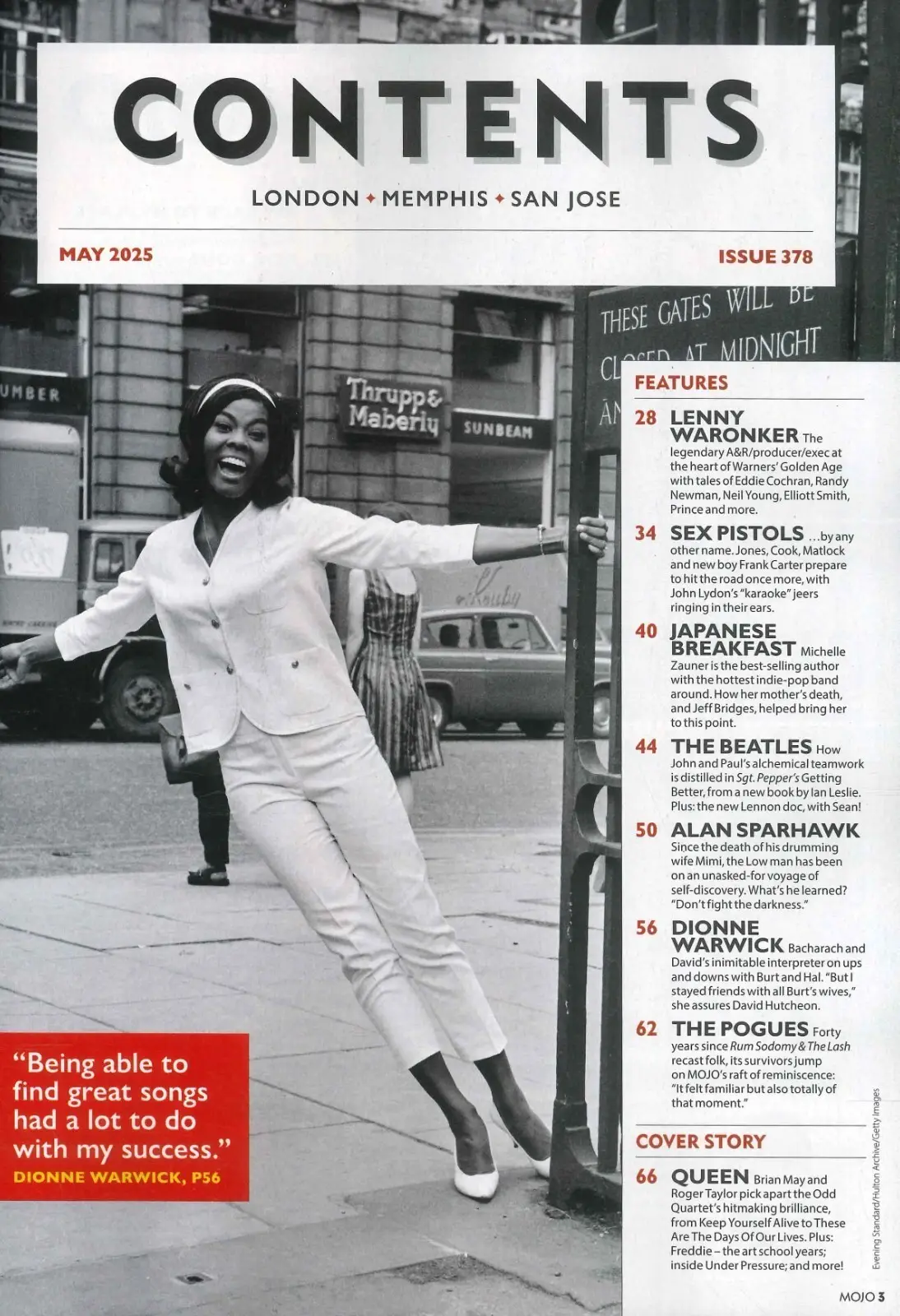 Mojo Magazine Free CD, Queen, Sex Pistols, Beatles, Led Zeppelin, Music May 2025 - image 2 | Free standard UK delivery included | Discount Quality Products