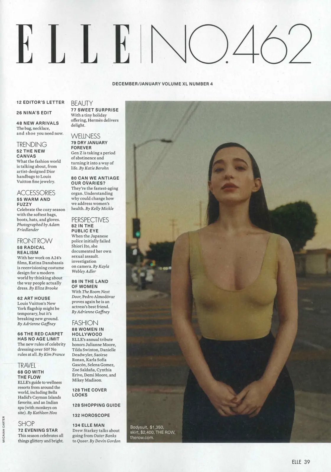 Elle USA Magazine Gomez, Gascon & Saldana Cover, Women in Hollywood Dec/Jan 2025 - image 2 | Free standard UK delivery included | Discount Quality Products