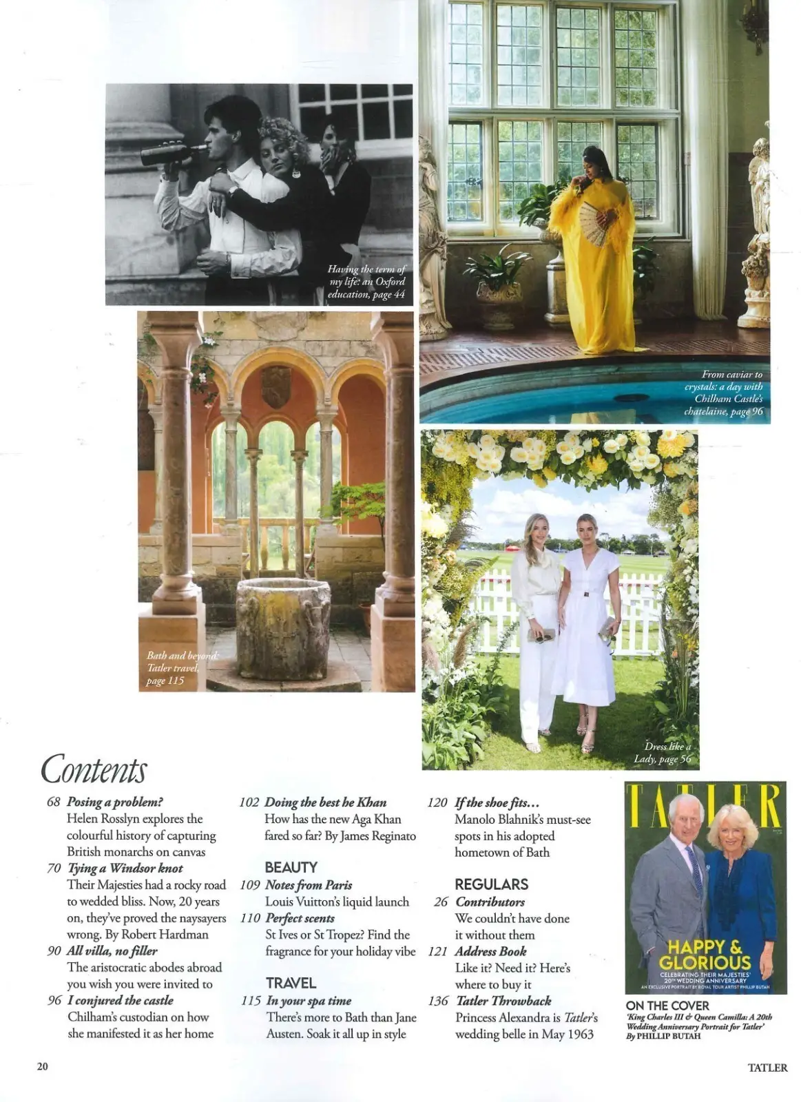 TATLER Magazine King Charles & Queen Camilla 20th Wedding Anniversary, June 2025 - image 3 | Free standard UK delivery included | Discount Quality Products