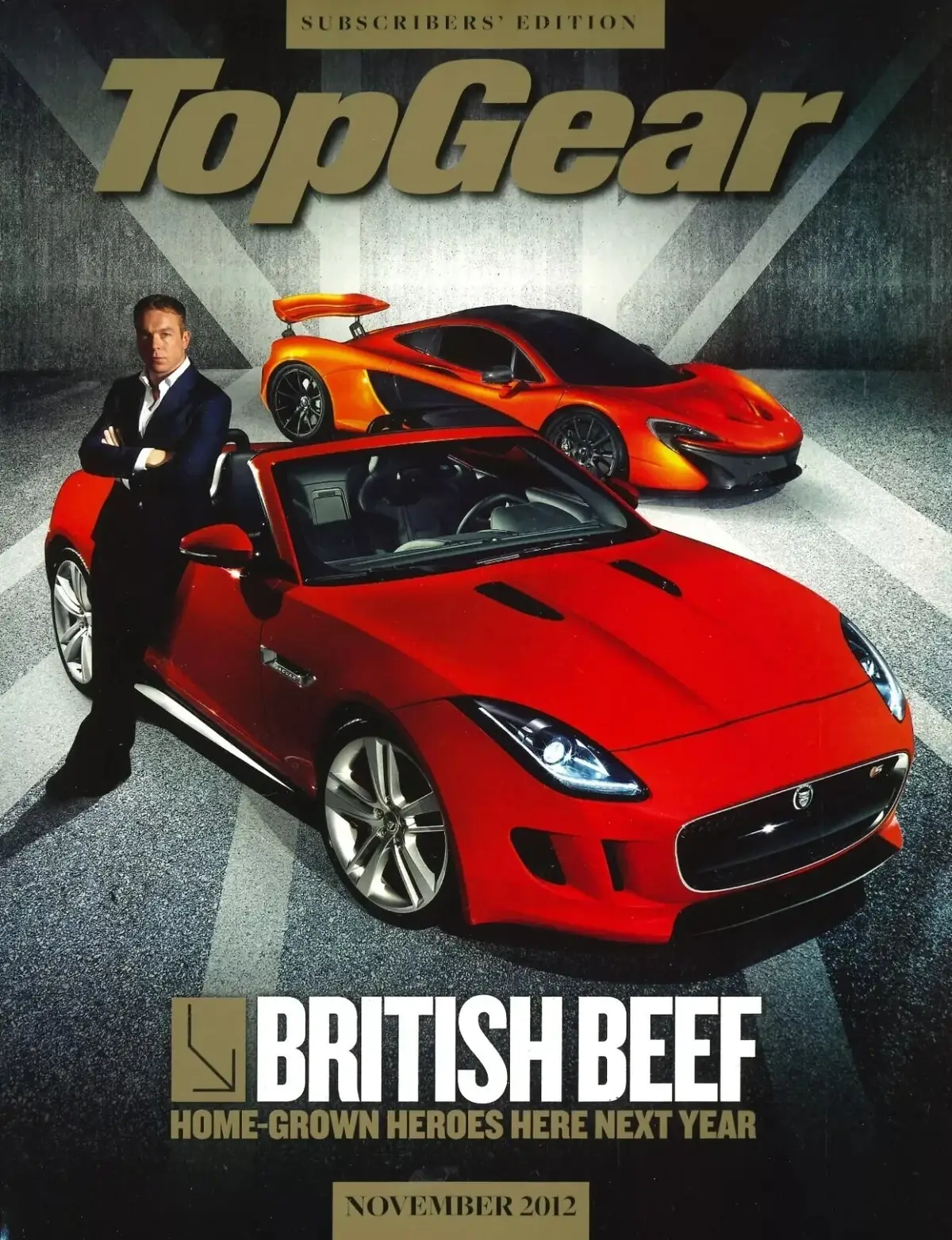 BBC Top Gear Magazine: Issue #236, McLaren P1, Jaguar F-Type, Porsche, Nov 2012