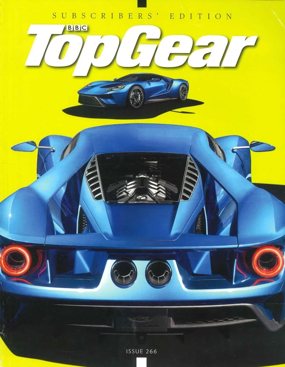 BBC Top Gear Magazine: Issue #266, Eagle Speedster, Jaguar XE, Ford GT, Feb 2015