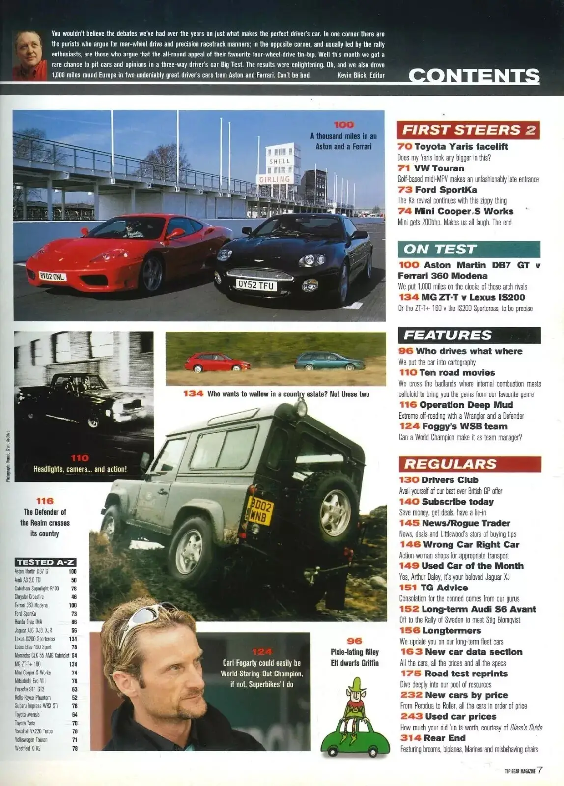 BBC Top Gear Magazine: Issue #116, Mitsubishi, Subaru, Vauxhall, VW, May 2003 - image 3 | Free standard UK delivery included | Discount Quality Products
