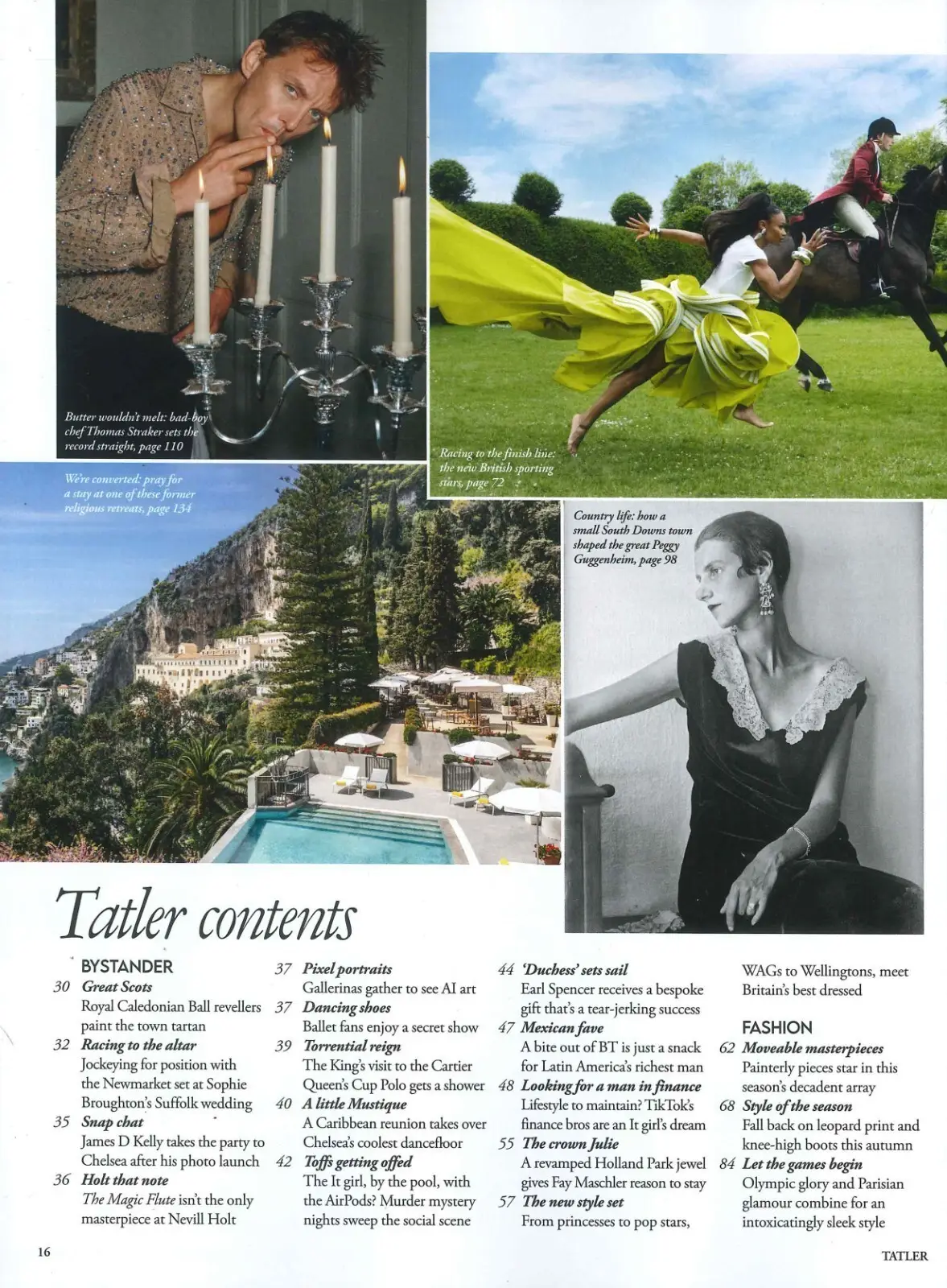 TATLER Magazine: Imani-Lara, Jack Whitaker, Paris Olympic Athletes, Sept 2024 - image 2 | Free standard UK delivery included | Discount Quality Products
