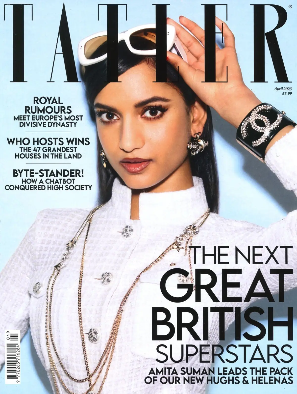 TATLER Magazine, Amita Suman, Shadow &amp; Bone, Tory Zahawi, Royalty, April 2023