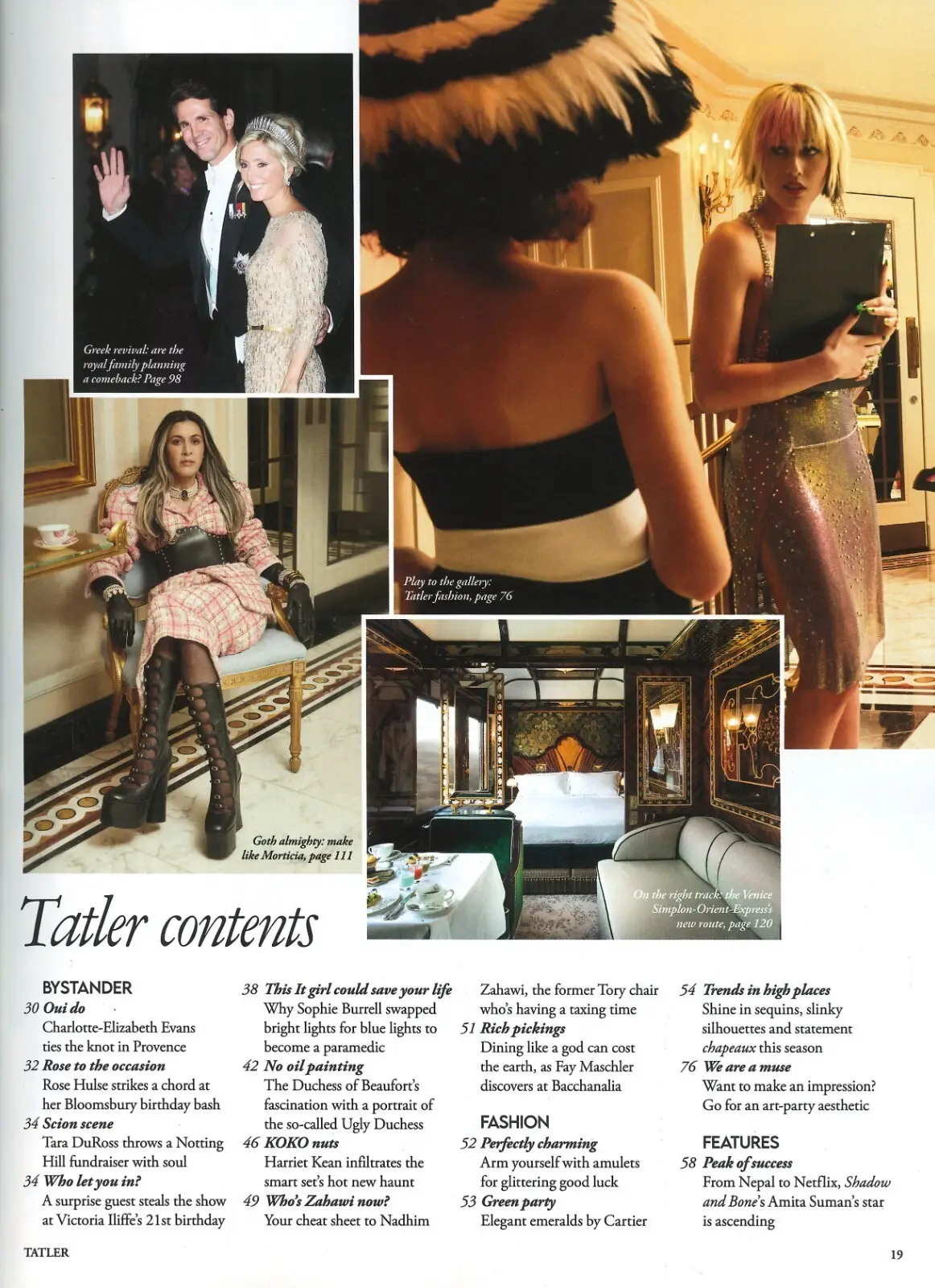 TATLER Magazine, Amita Suman, Shadow & Bone, Tory Zahawi, Royalty, April 2023 - image 2 | Free standard UK delivery included | Discount Quality Products