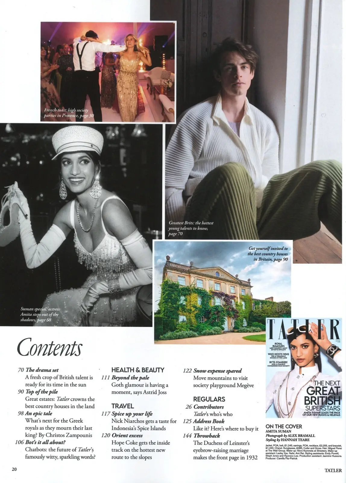 TATLER Magazine, Amita Suman, Shadow & Bone, Tory Zahawi, Royalty, April 2023 - image 3 | Free standard UK delivery included | Discount Quality Products