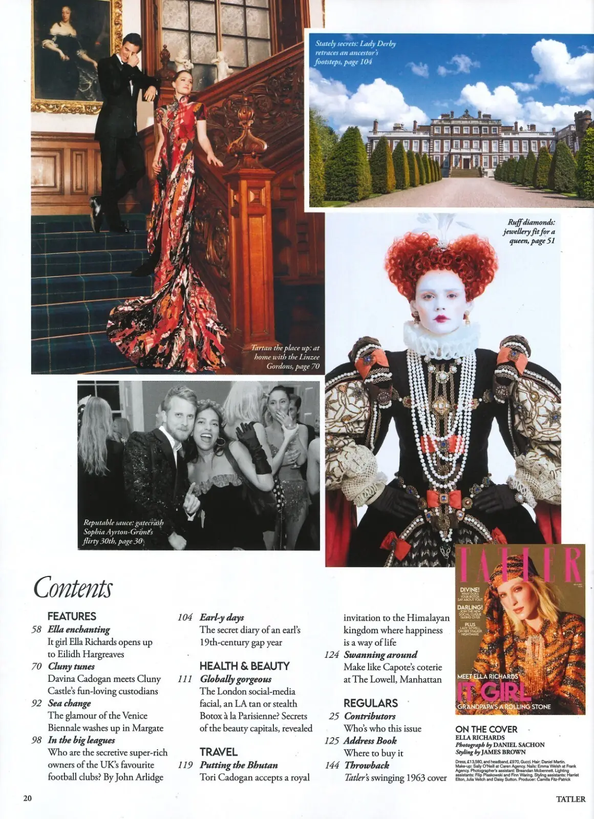 TATLER Magazine, Ella Richards, Rolling Stones, Rishi Sunak, Boris, March 2023 - image 3 | Free standard UK delivery included | Discount Quality Products
