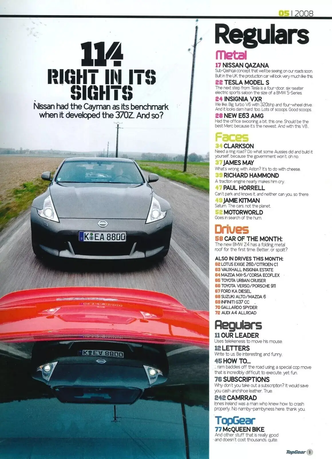 BBC Top Gear Magazine: Issue #191, Aston Martin DBRS9, Ferrari 430, May 2009 - image 3 | Free standard UK delivery included | Discount Quality Products