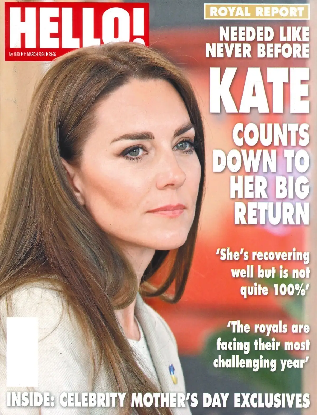 HELLO! Magazine: Princess Kate, Prince William, Queen, Reese Witherspoon 11.3.24