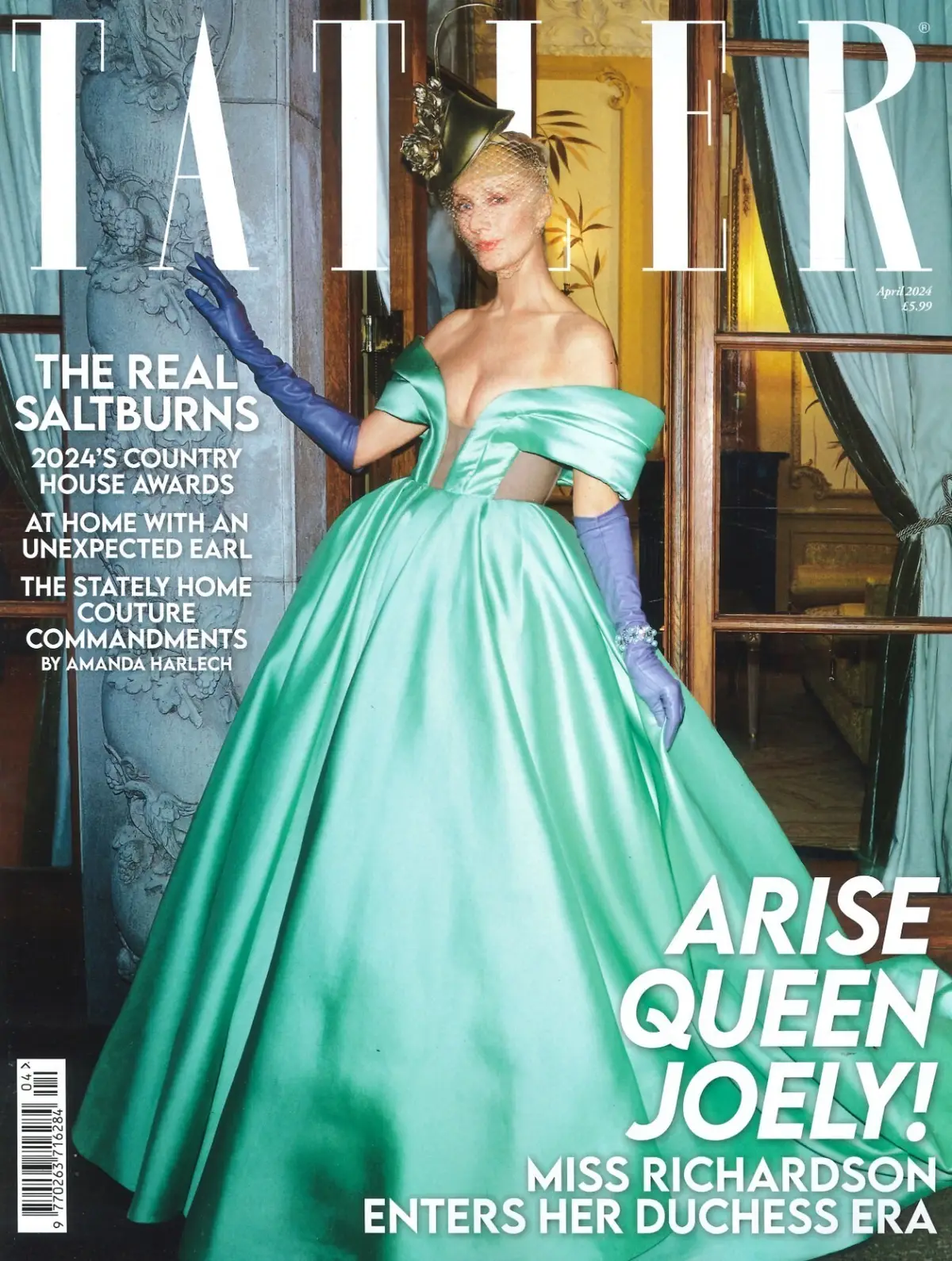 TATLER Magazine: Joely Richardson, Nick Shaftesbury, Sam McAlister, April 2024