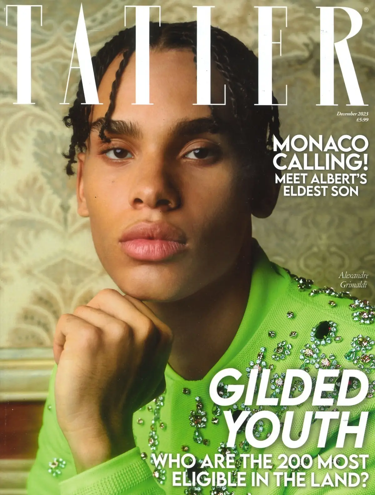 TATLER Magazine: Alexandre Grimaldi, Marcus Rashford, Cruz Beckham, Dec 2023
