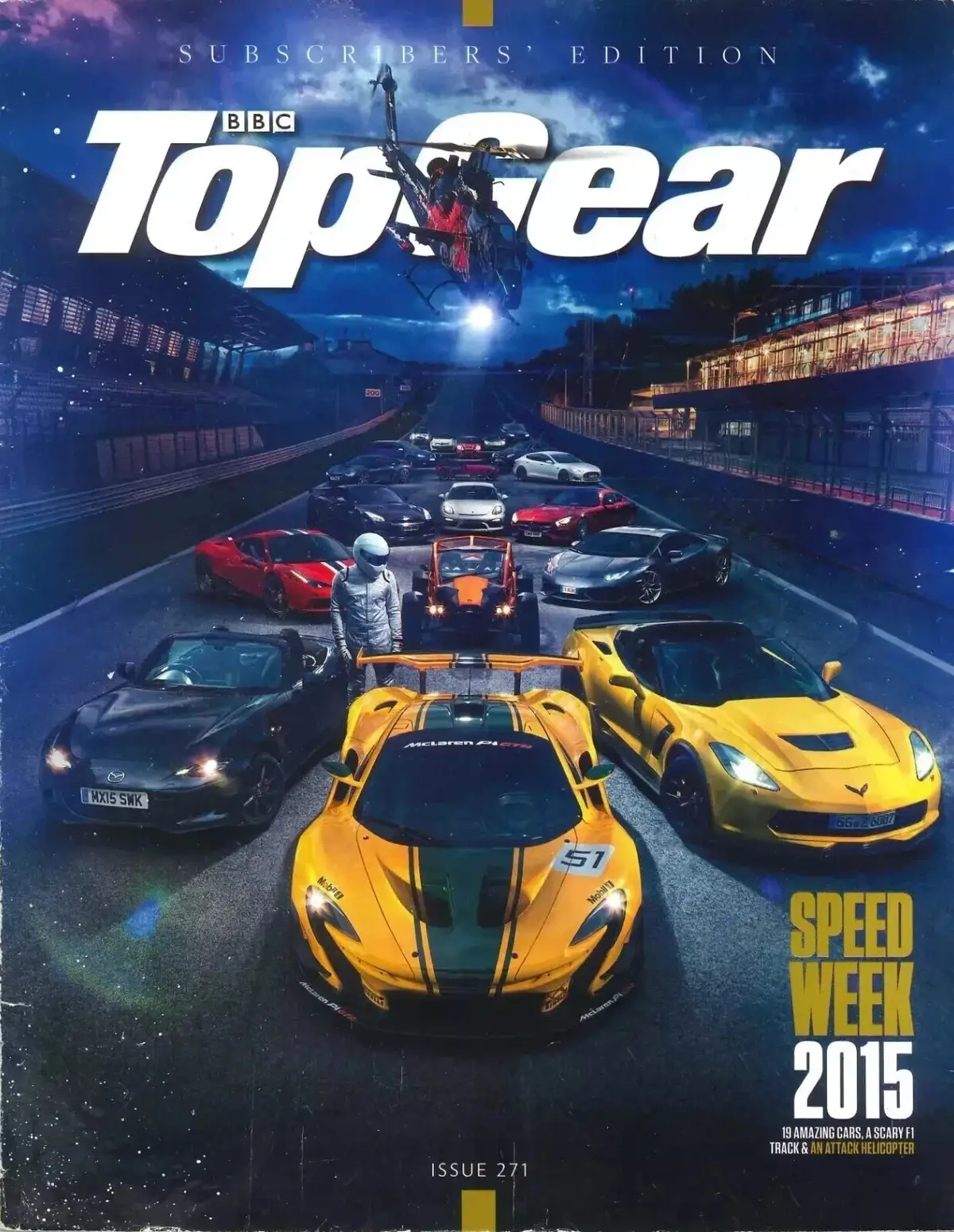 BBC Top Gear Magazine: Issue 271, BMW CSL, Honda Civic, New Camaro, July 2015
