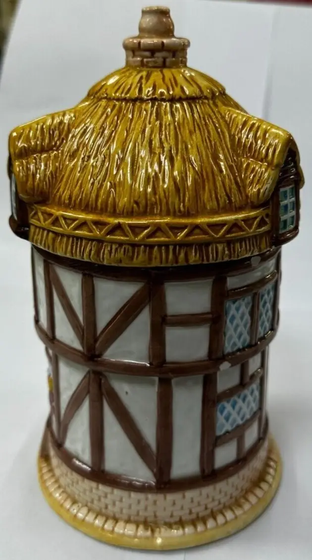 The Leonardo Collection Vintage Cottage Round House, Biscuit, Cookie, Sugar Jar - image 5 | Free standard UK delivery included | Discount Quality Products