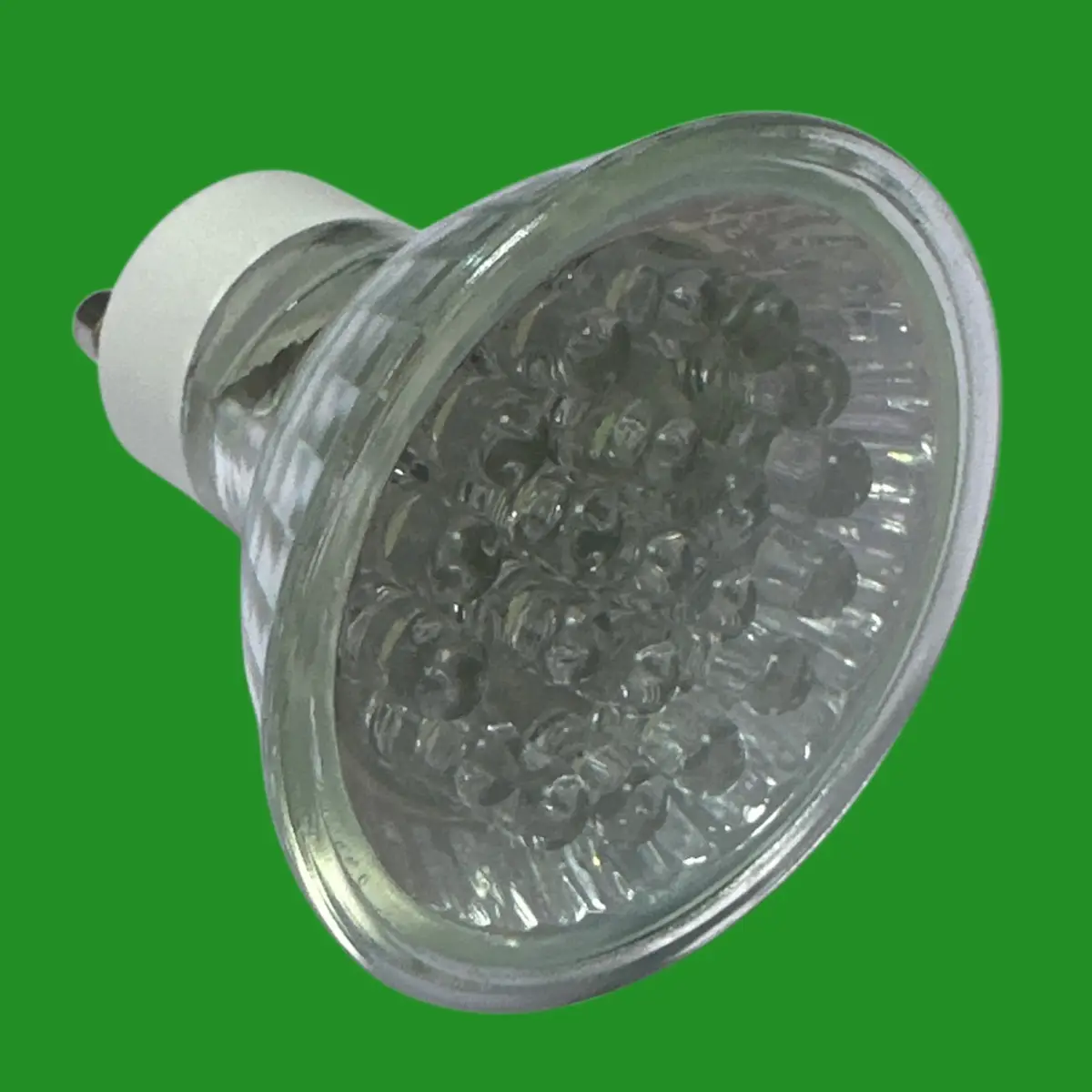 4x 1.2W 21 LED GU10 Reflector Spot Light Bulb 6400K Daylight White 30 Degree - image 3 | Free standard UK delivery included | Discount Quality Products