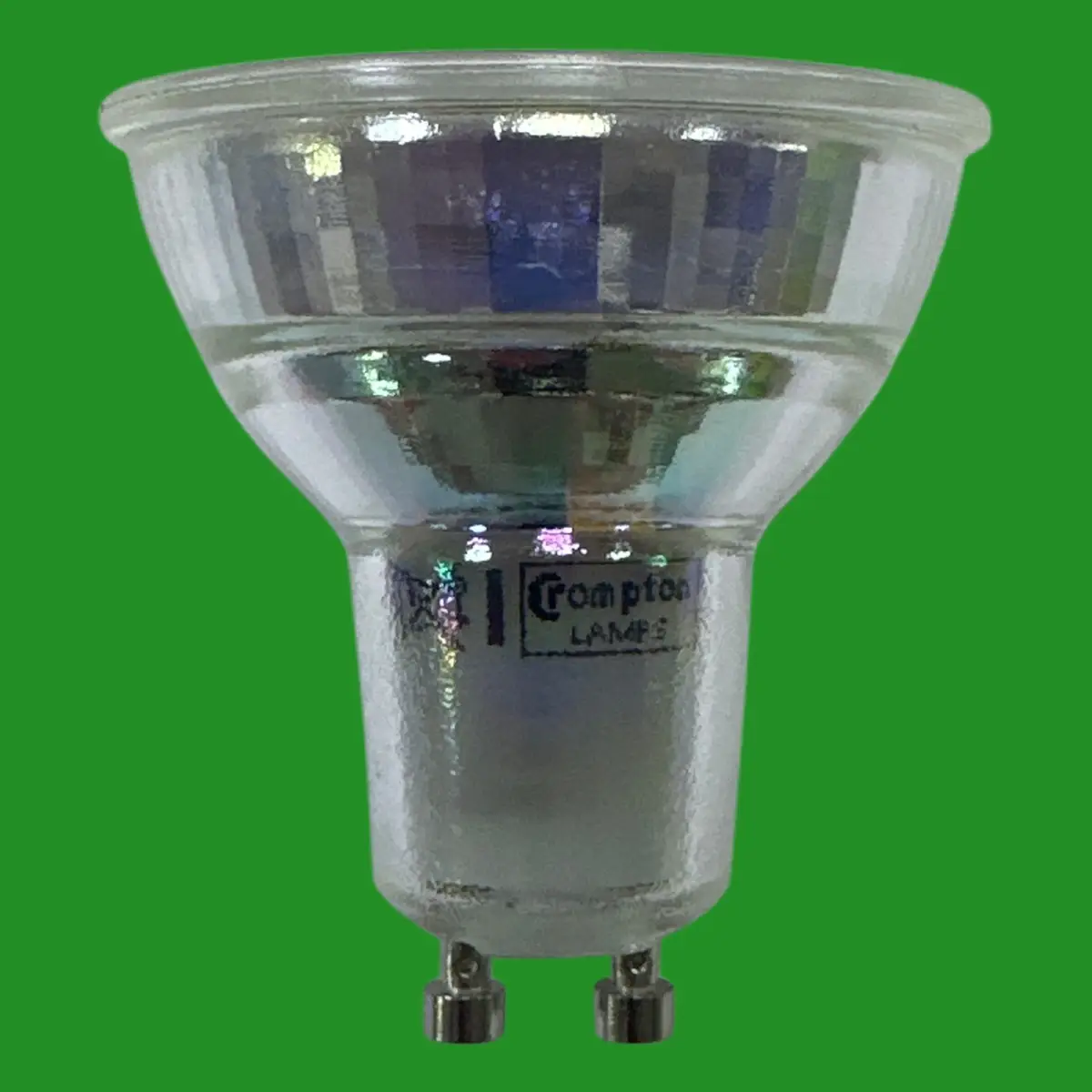 2x 4.5W (=50W) Crompton LED Glass GU10 Reflector Spot Light Bulb 4000K Lamp - image 4 | Free standard UK delivery included | Discount Quality Products