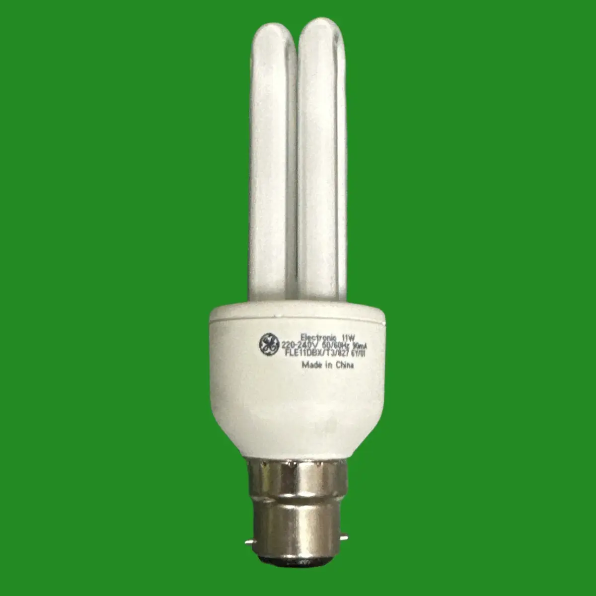 1x 11W (=51W) GE Low Energy Power Saving CFL Stick Light Bulbs BC B22 Lamps - image 2 | Free standard UK delivery included | Discount Quality Products