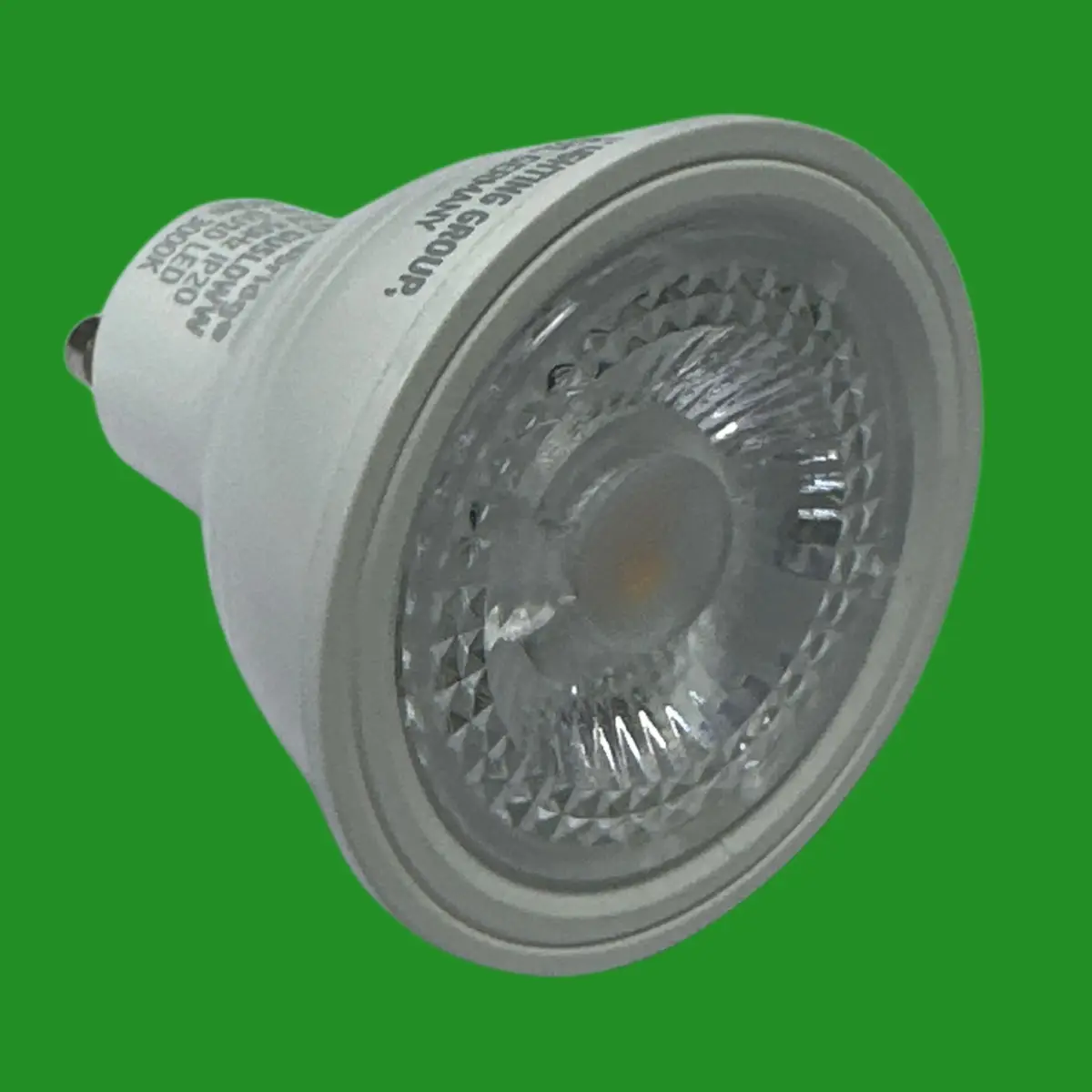 2x 5W (=50W) Knightsbridge Dimmable  LED GU10 Reflector Spot Light Bulbs 3000K - image 4 | Free standard UK delivery included | Discount Quality Products