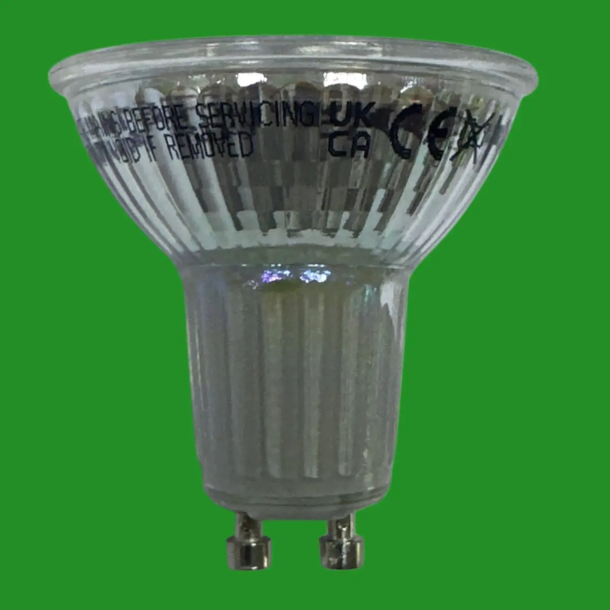 2x 5W (=50W) Knightsbridge Dimmable  LED GU10 Reflector Spot Light Bulbs 2700K - image 3 | Free standard UK delivery included | Discount Quality Products