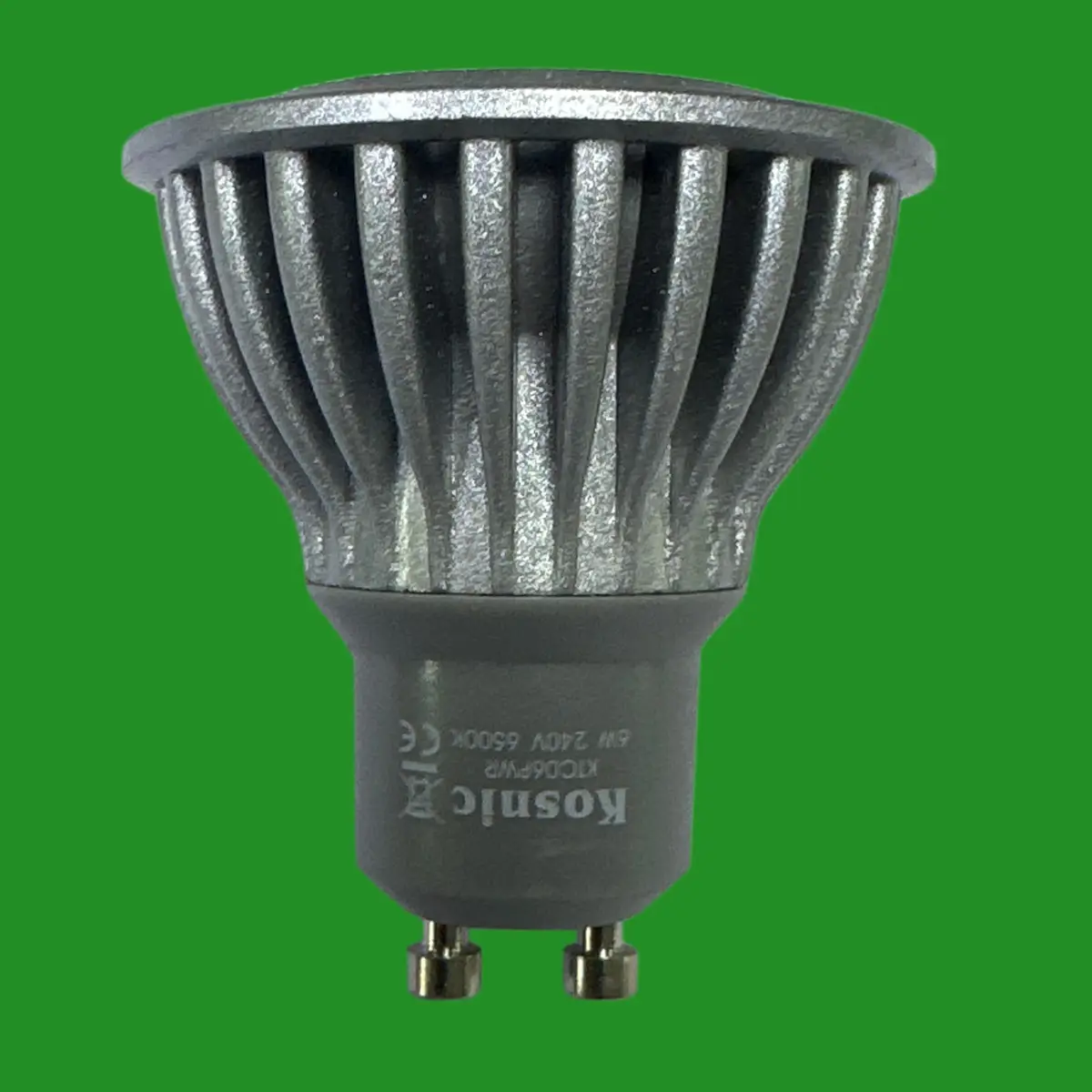 1x 6W (=50W) Kosnic LED GU10 Reflector Spot Light Bulbs 6500K Daylight 36 Degree - image 2 | Free standard UK delivery included | Discount Quality Products