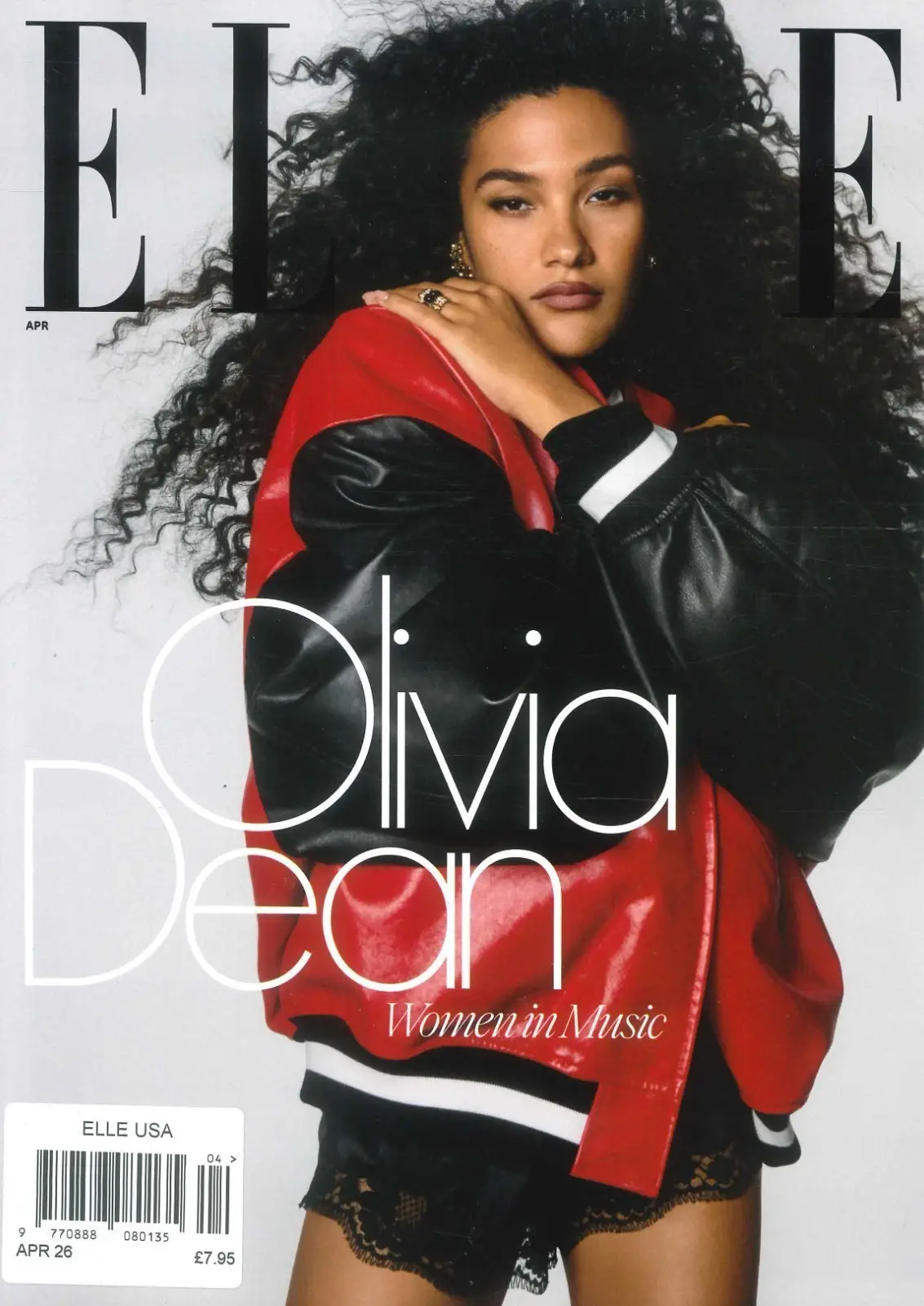 Elle USA Magazine: Cover #1, Olivia Dean, Dakota &amp; Elle Fanning, April 2026