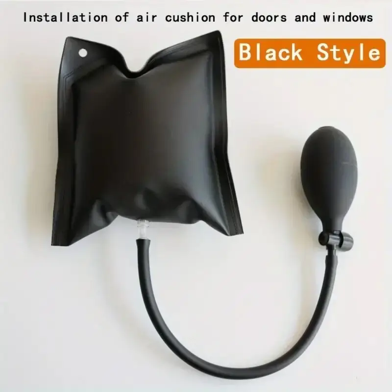 Black Inflatable Airbag Adjustable Car Air Lift Pump Door Repair Cushion Wedge - image 7 | Free standard UK delivery included | Discount Quality Products