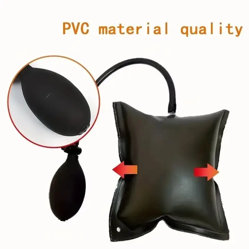 Black Inflatable Airbag Adjustable Car Air Lift Pump Door Repair Cushion Wedge - image 11 | Free standard UK delivery included | Discount Quality Products