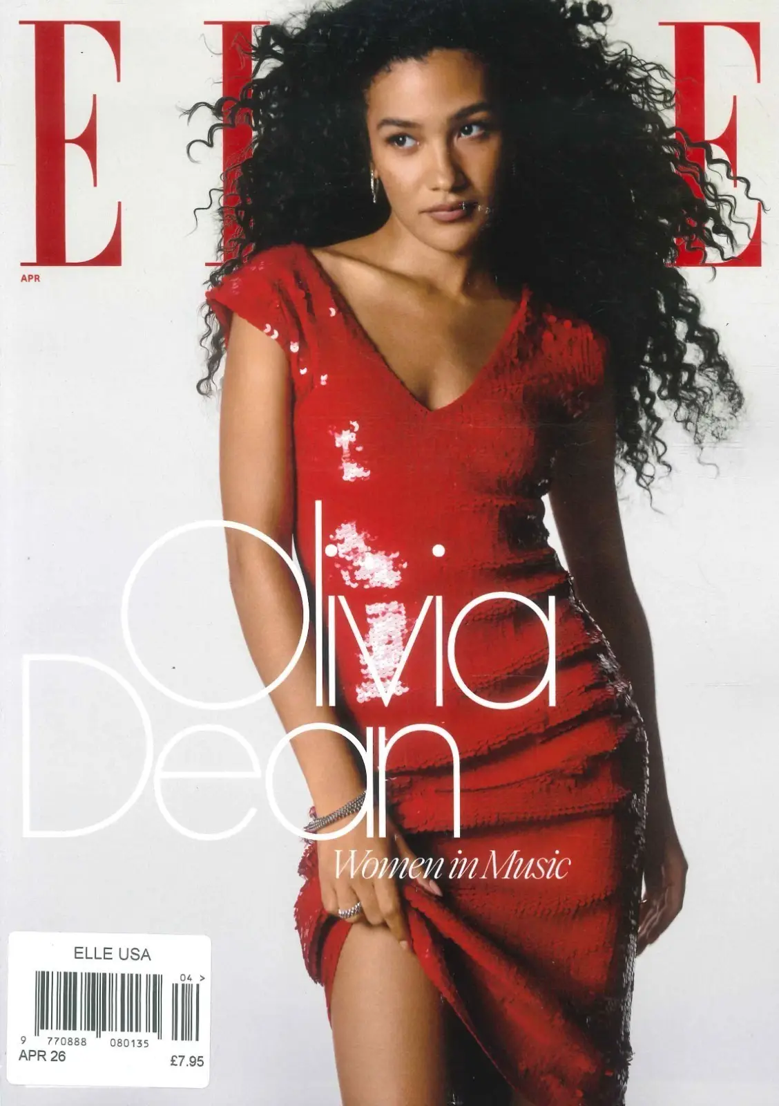 Elle USA Magazine: Cover #2, Olivia Dean, Dakota &amp; Elle Fanning, April 2026