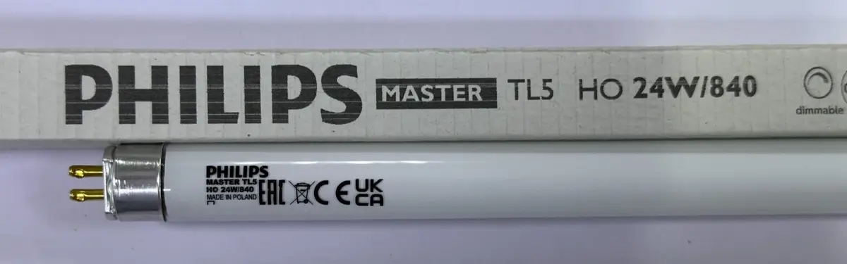 2x 24W Philips T5 2 Pin 549mm 562mm Fluorescent Tube Strip Light Bulb 4000K Lamp - image 5 | Free standard UK delivery included | Discount Quality Products
