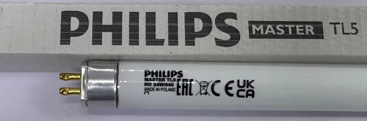 2x 24W Philips T5 2 Pin 549mm 562mm Fluorescent Tube Strip Light Bulb 4000K Lamp - image 6 | Free standard UK delivery included | Discount Quality Products