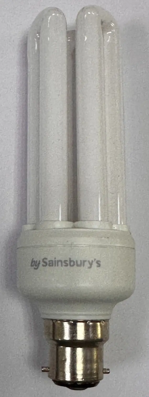 1x 20W (=85W) CFL Stick Low Energy Power Saving Light Bulbs Bayonet BC B22 Lamp - image 2 | Free standard UK delivery included | Discount Quality Products