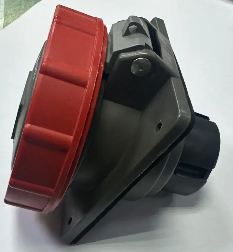 32A 415V IP67 Legrand Hypra 3P +T Red Industrial Power Panel Socket - image 4 | Free standard UK delivery included | Discount Quality Products