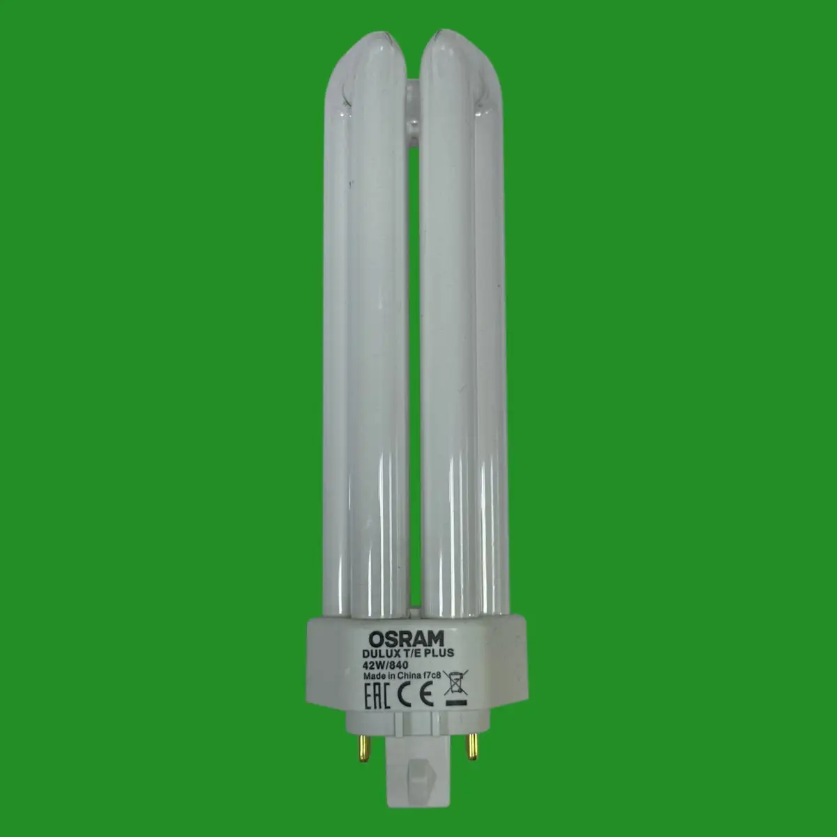 1x 42W =200W OSRAM Low Energy GX24Q-4 4 pin 4000K Lamp Cool White 840 Light Bulb - image 2 | Free standard UK delivery included | Discount Quality Products