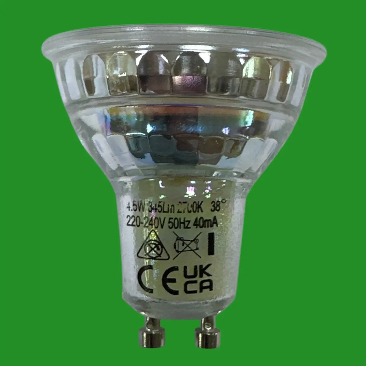 4x 4.5W (=50W) TCP LED GU10 Instant On Spot Light Bulbs Lamps Warm White 2700K - image 4 | Free standard UK delivery included | Discount Quality Products