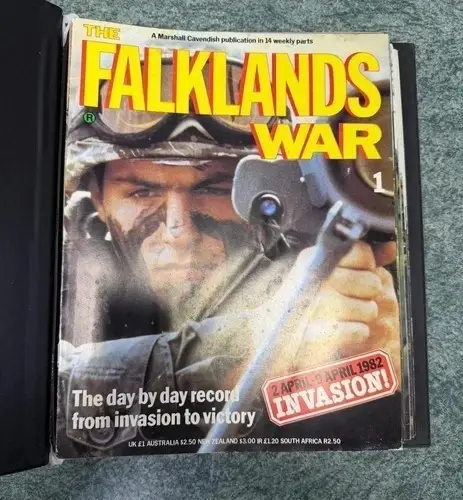 Falklands War Vintage Magazine Collection, 11 Issues in Hardback Binder, 1983 - image 4 | Free standard UK delivery included | Discount Quality Products