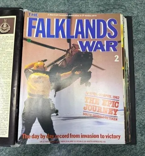 Falklands War Vintage Magazine Collection, 11 Issues in Hardback Binder, 1983 - image 5 | Free standard UK delivery included | Discount Quality Products