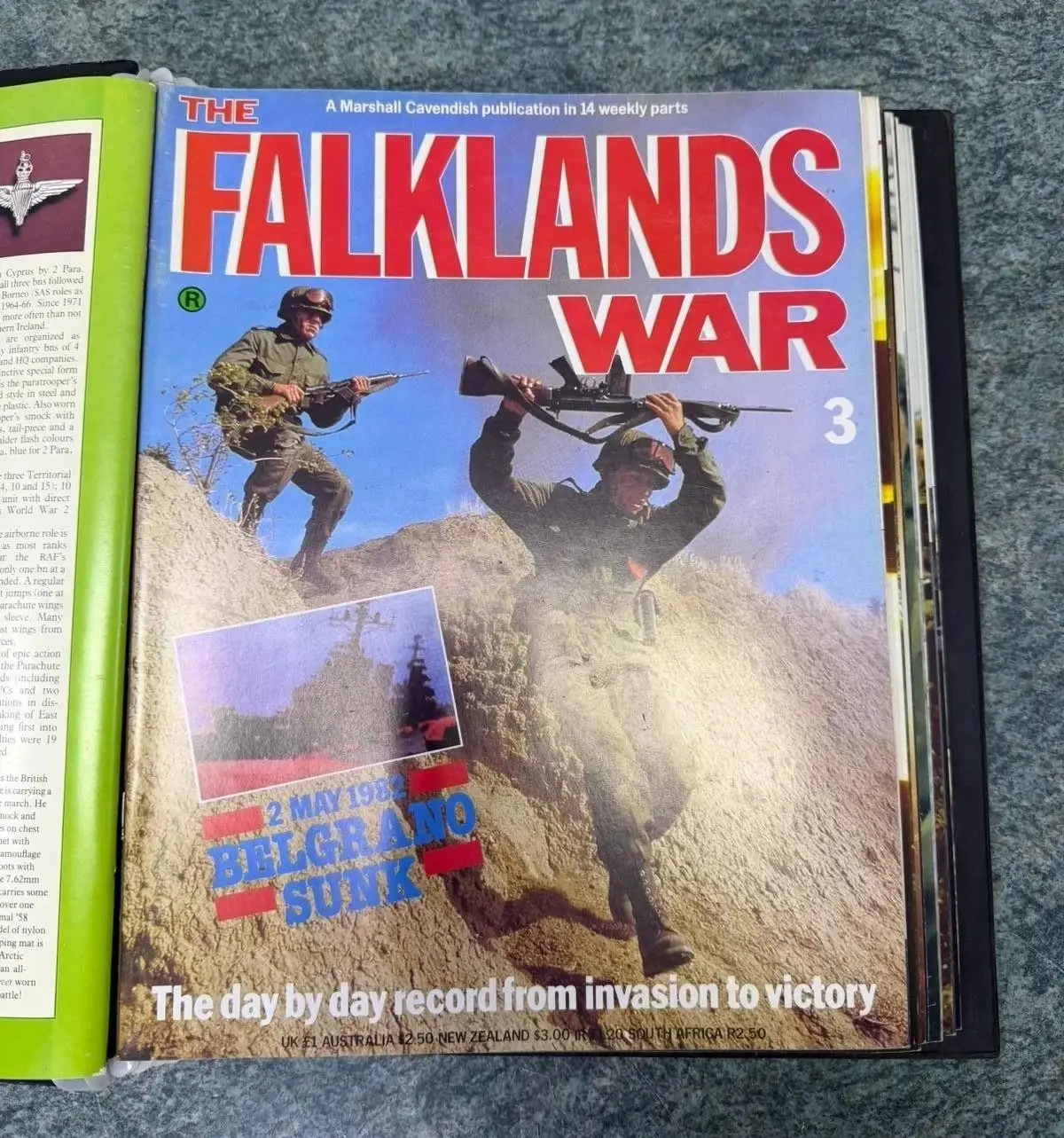 Falklands War Vintage Magazine Collection, 11 Issues in Hardback Binder, 1983 - image 6 | Free standard UK delivery included | Discount Quality Products