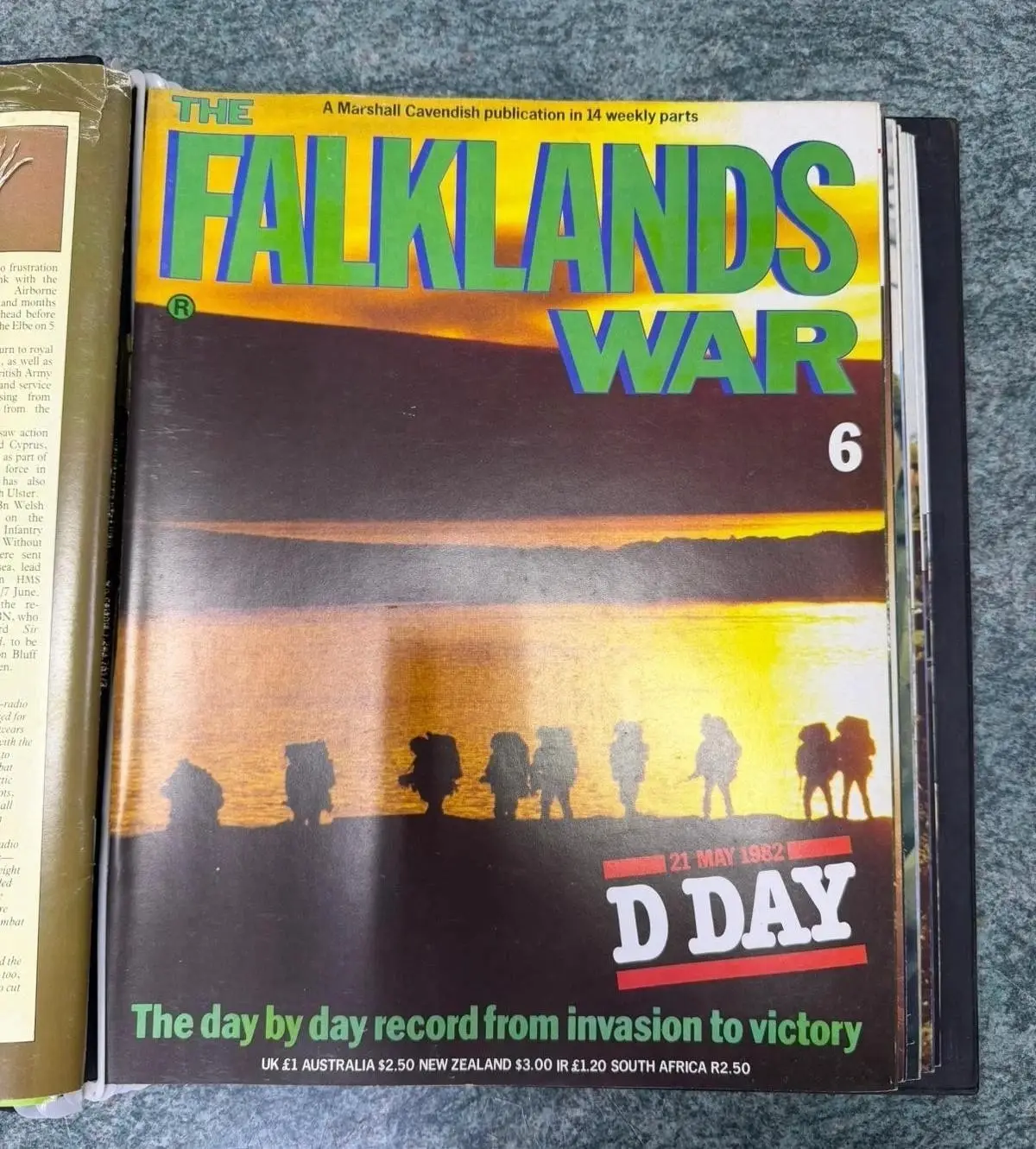 Falklands War Vintage Magazine Collection, 11 Issues in Hardback Binder, 1983 - image 7 | Free standard UK delivery included | Discount Quality Products