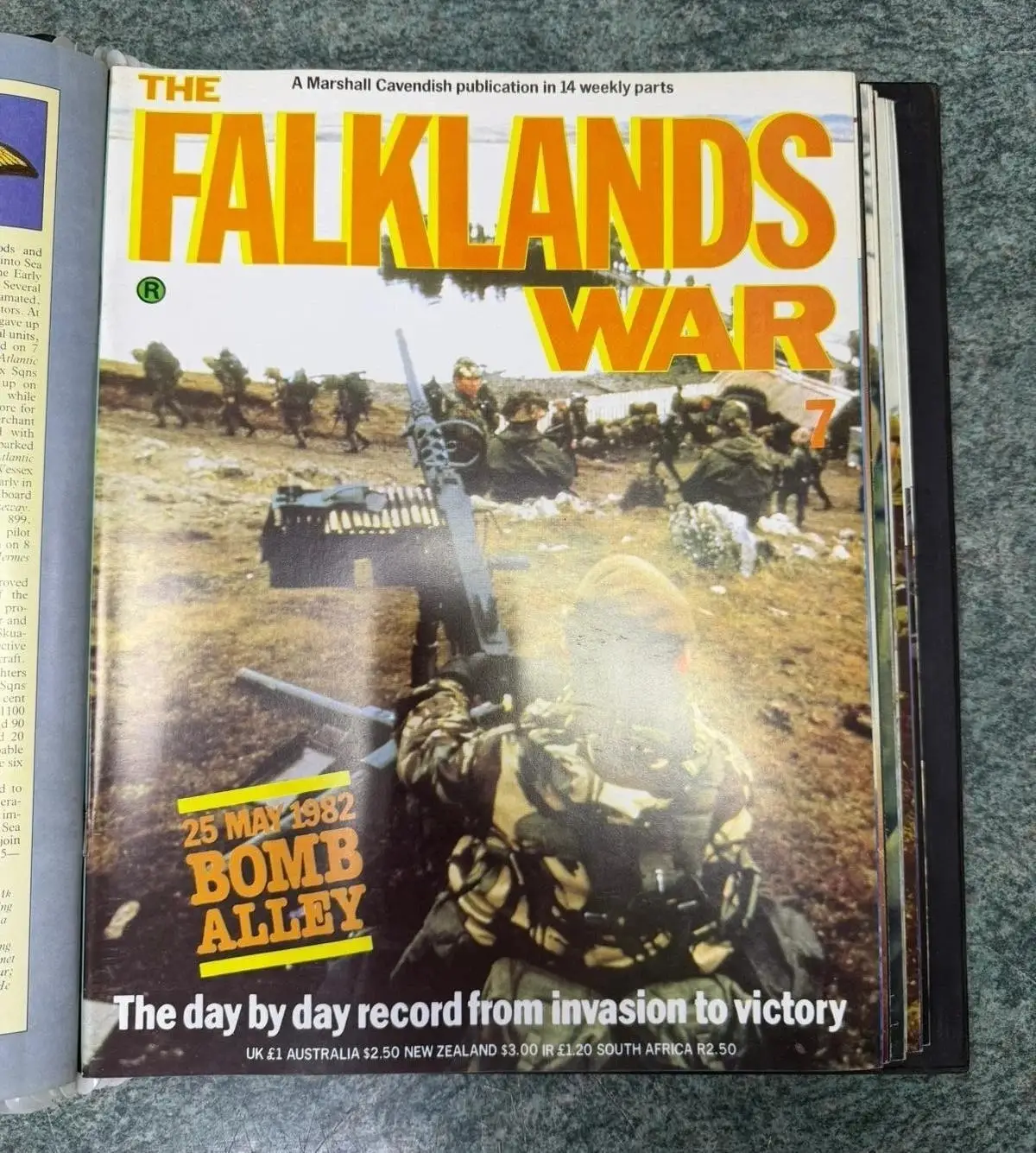 Falklands War Vintage Magazine Collection, 11 Issues in Hardback Binder, 1983 - image 8 | Free standard UK delivery included | Discount Quality Products