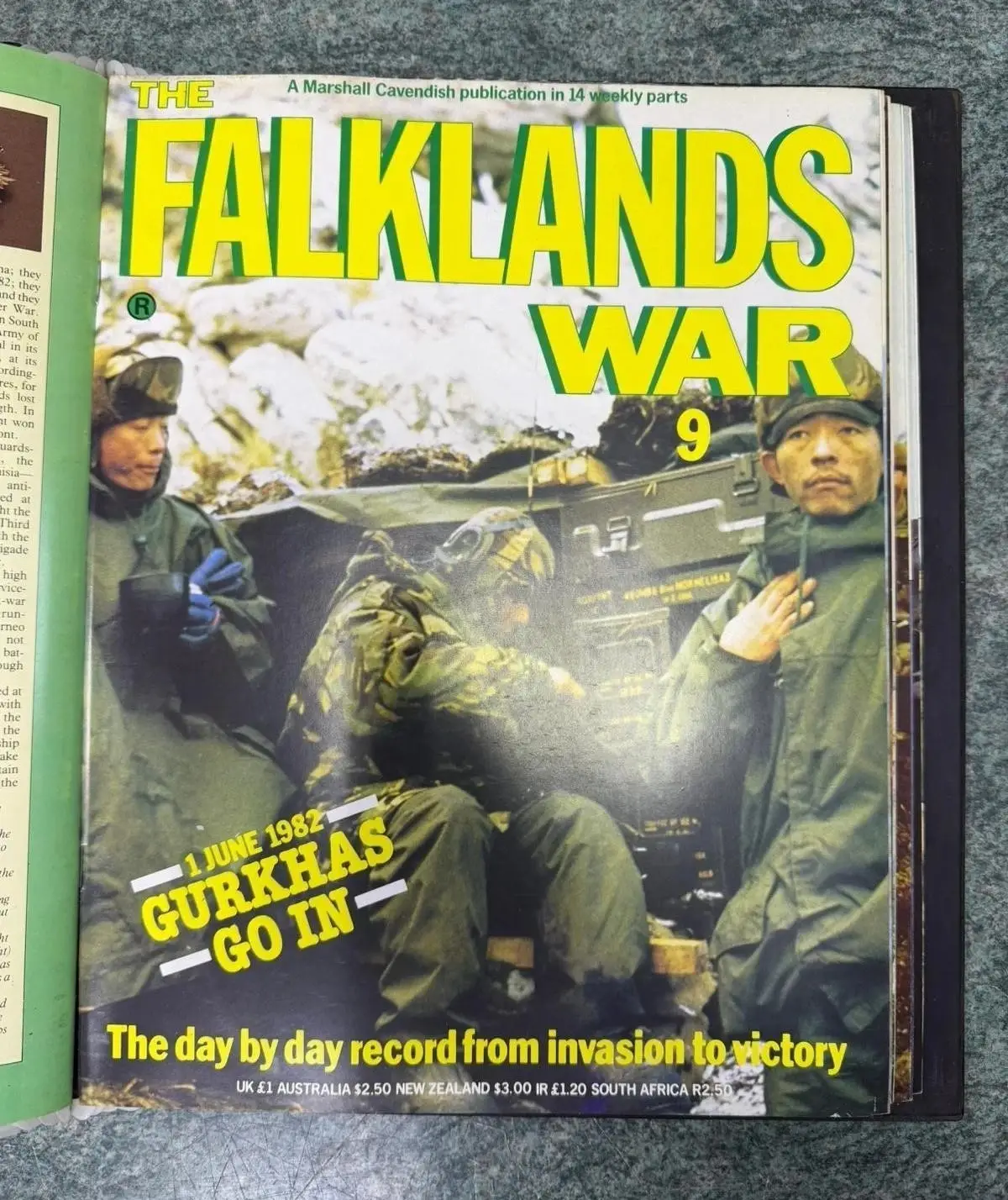 Falklands War Vintage Magazine Collection, 11 Issues in Hardback Binder, 1983 - image 10 | Free standard UK delivery included | Discount Quality Products