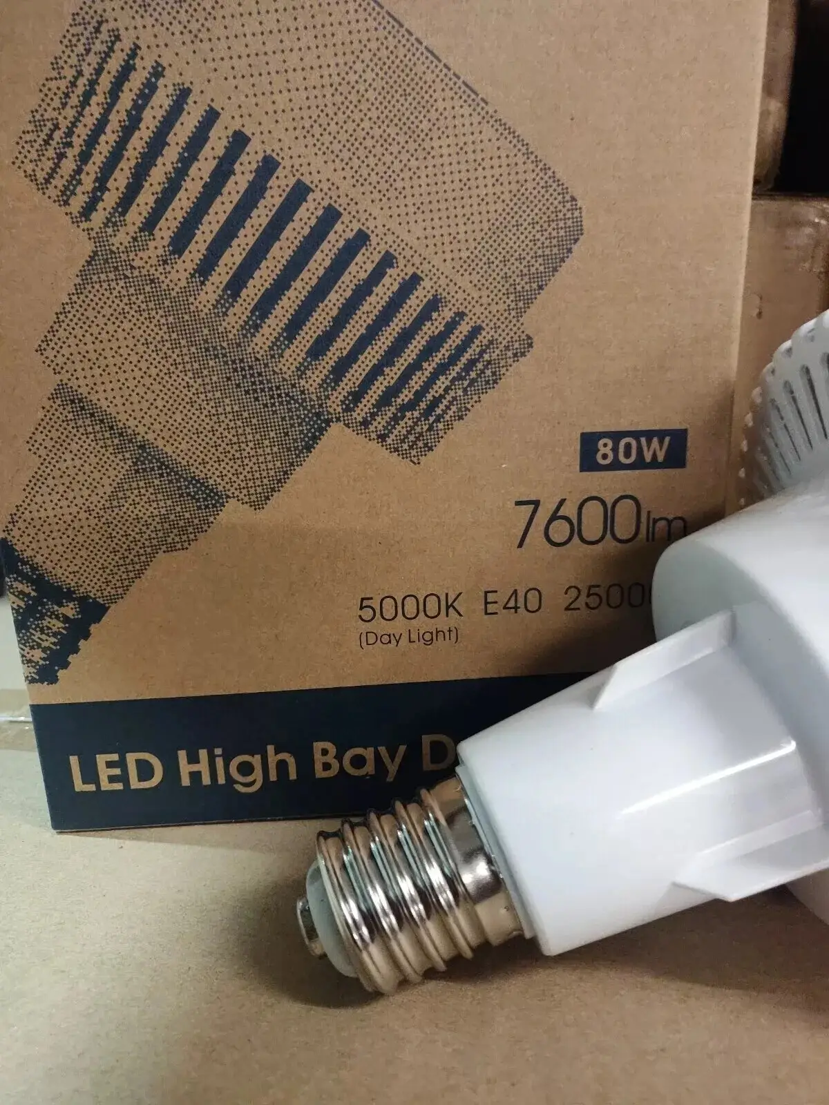 4x 80W LED 5000K High Bay Light Bulb, Commercial Industrial Warehouse E40 Lamp - image 11 | Free standard UK delivery included | Discount Quality Products